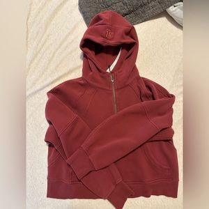 Lululemon scuba hoodie 3/4 zip